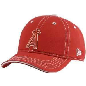  New Era Anaheim Angels Red Jr. Mesa Hat: Sports & Outdoors