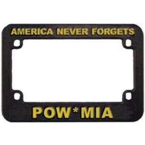    POW MIA America Never Forgets License Plate Frame: Automotive