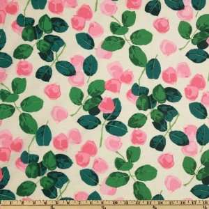  44 Wide Flower Market End of Day Pink Fabric By The Yard 