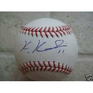 Kenshin Kawakami A Braves Signed Official Ml Ball W/coa   Autographed 