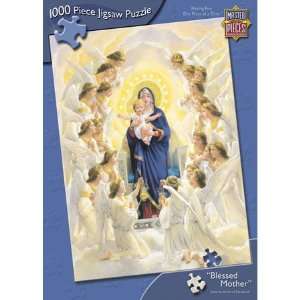  Blessed Mother Jigsaw Puzzle 1000pc: Toys & Games