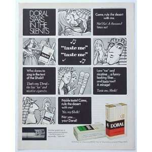   Doral Cigarette Stars in the Silents Print Ad (1991): Home & Kitchen