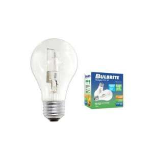   53W A19 Halogen Bulb in Clear (Pack of 2) [Set of 6]: Home Improvement