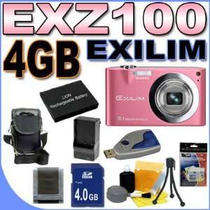  Casio Exilim EX Z100 10.1MP 4x Optical Zoom Digital Camera 