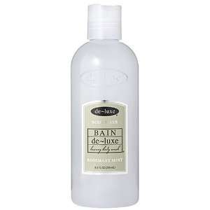  de luxe BAIN Body Wash, Rosemary Mint, Case Pack, Six 8.4 