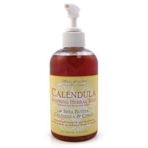  Calendula Soothing Herbal Liquid Soap: Beauty