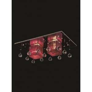   Possini Style Crystal LED Ceiling Light 19040/2Y: Home Improvement