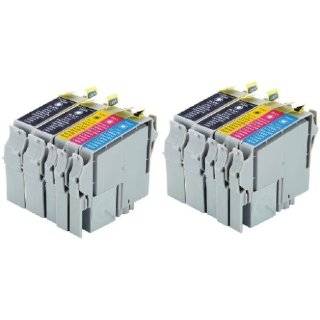 10 pack (4B, 2C, 2M, 2Y) Epson T060 Compatible Ink Cartridges T060120 