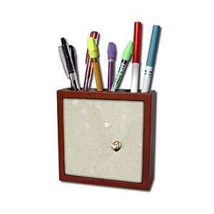  Florene Beach   Washed Up Alone   Tile Pen Holders 5 inch 