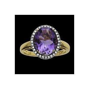  3.37 ct. Amethyst & Diamond Accent Ring: Everything Else