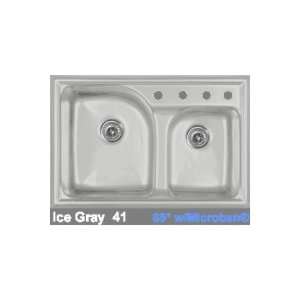   Advantage 3.2 Double Bowl Kitchen Sink with Three Faucet Holes 24 3 41