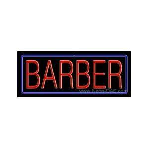  Barber Outdoor Neon Sign 13 x 32