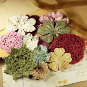  Prima   Love Note Collection   Flower Embellishments 