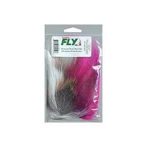  BUCKTAIL WHITE/HOT PINK COMBO