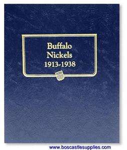 Whitman US Coin Album (9115) Buffalo Nickels 1913 1938  