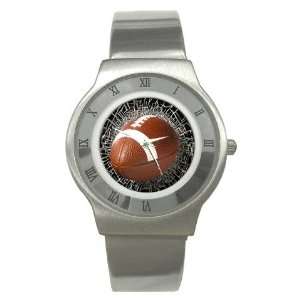  football shattered Stainless Steel Watch GG0210 