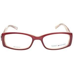 Tommy Hilfiger 3423 Burgundy Eyeglasses: Health & Personal 