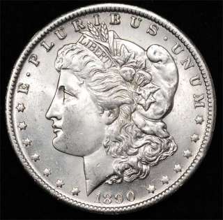 1890 O Morgan Dollar Gem quality or Very Close,   