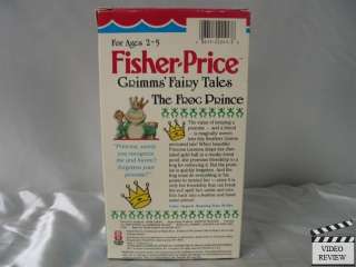 Grimms Fairy Tales: The Frog Prince VHS Fisher Price 086112224138 