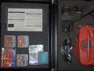 VERSION Nintendo Virtual Boy System w/4 games Virtual Fishing 