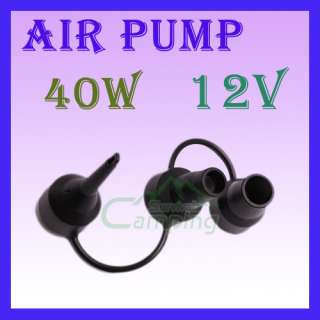Air Pump 40W 12V Inflate Deflate Multi function Quick fill Electric 