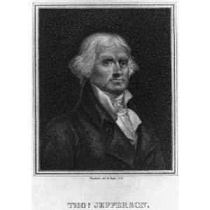  Thomas Jefferson,3rd President of US,1743 1826: Home 