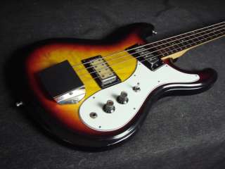 Vintage Univox Hi Flier Electric Bass Guitar Japan MIJ  