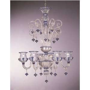   Chandelier with Candle Holders, Model 402 06: Home & Kitchen