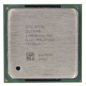  Intel Celeron 2.40GHz 400MHz 128KB Socket 478 CPU 