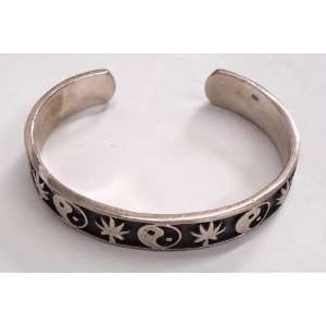  Ying Yang Silver Bracelet 