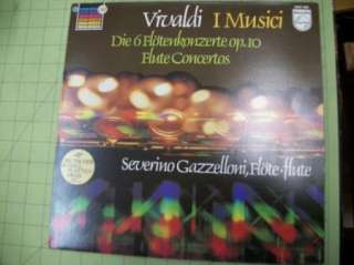 LP VIVALDI FLUTE CONCERTOS Gazzelloni I MUSICI  