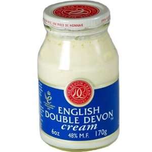 English Double Devon Cream   pack of 3:  Grocery & Gourmet 