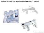 Smart Gun Magnum for Nintendo Wii White Remote and Nunc