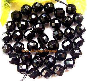 round faceted 10mm natural onyx gemstone Beads 15  