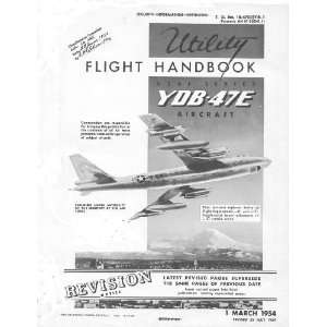 Boeing YDB 47 E Aircraft Flight Manual Boeing Books