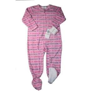  Calvin Klein Toddler Footed Pajama Sleepwear Size 4T: Baby