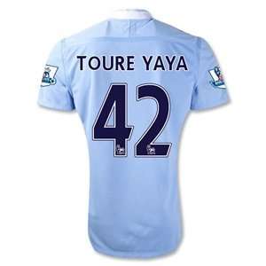   Manchester City 11/12 TOURE YAYA Home Soccer Jersey: Sports & Outdoors