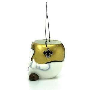  New Orleans Saints NFL Halloween Ghost Candy Bucket (6.5 