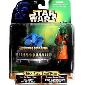  Star Wars: Max Rebo & Doda Bodonawieedo Figures: Toys 