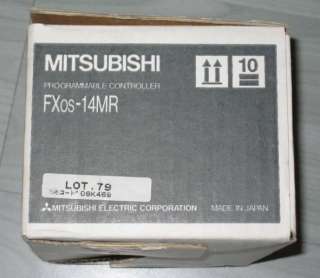 Mitsubishi MELSEC FXOS 14MR FX0S 14MR New in Box Free Ship  
