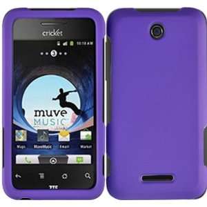  Dark Purple Hard Case Cover for ZTE Score Cell Phones 