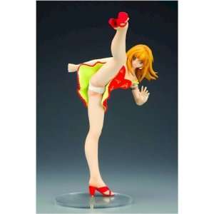 Yamato   Ikki Tousen statuette PVC 1/7 Sonsaku Hakufu Kicking Red 