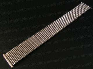 Unused NOS 22mm Speidel USA Wide Stainless Steel 1970s Vintage Watch 