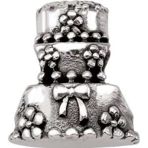  Persona Sterling Silver Wedding Cake Charm fits Pandora 