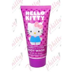  Hello Kitty Body Wash Raspberry Scented 2 Fl Oz Beauty