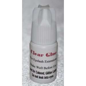 Eyelash Extensions Clear Glue for Colored Glitter Cluster Lashes 3ml 