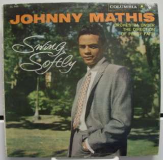 JOHNNY MATHIS swing softly LP sealed 1958 CL 1165 6 eye  