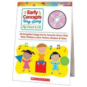  Early Concepts Singalong Flip Chart: Office Products