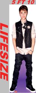   Bieber LiFeSiZe Cardboard Standup Cutout Standee SKU 1214  