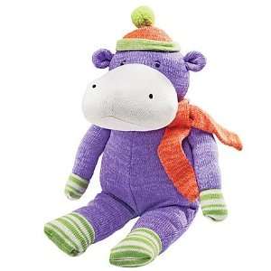  Knitted Plush Animal Friend, in Harpo the Hippo: Toys 